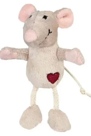 Trixie Muis 11 cm beige Nieuw