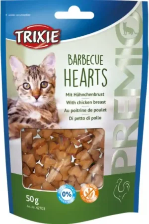 Trixie Premio Barbecue Hearts 50 gram Beperkt Aanbod