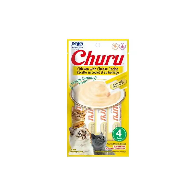Premium Inaba Churu Kip Met Kaas 4X14 GR