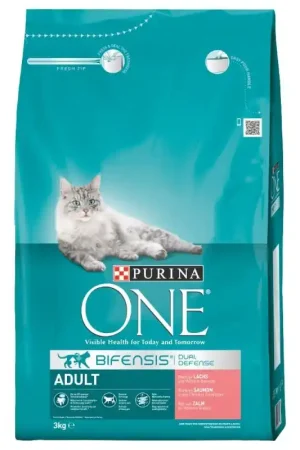 Purina One Adult Zalm en Volkoren Granen 3 kg Betrouwbaar