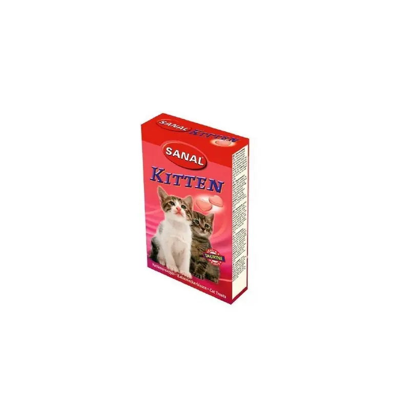 Sanal Kitten 40 tabletten - kattensnoepjes Weekendaanbieding