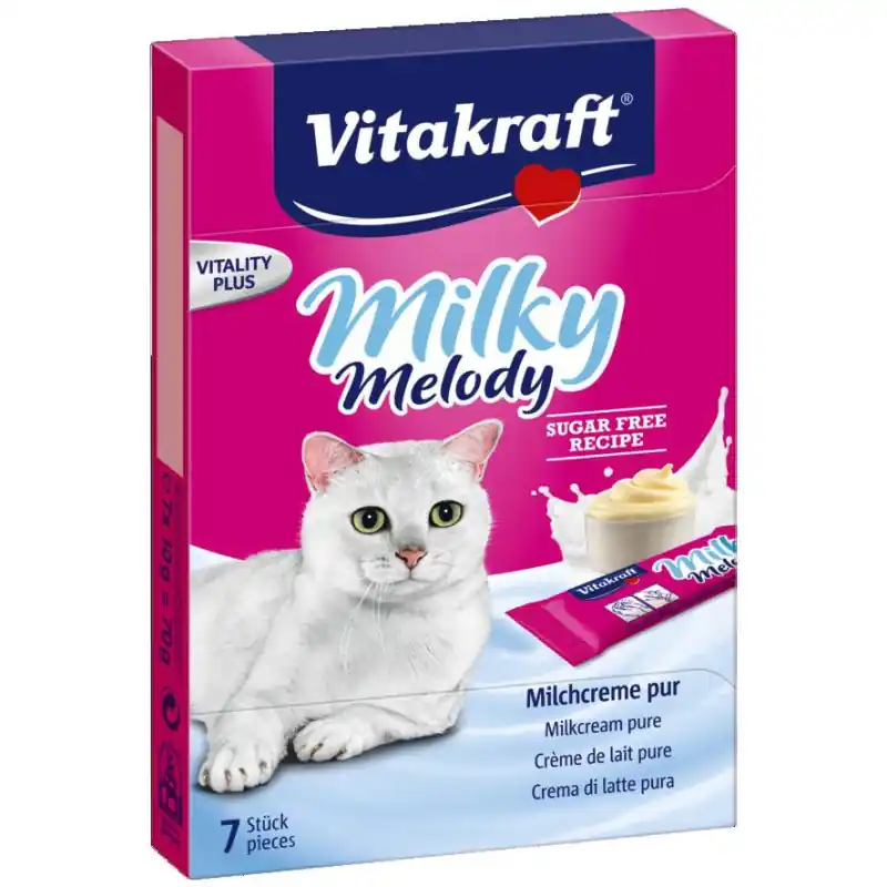 Vitakraft Kat Milky Melody Pure 7 x 10 gram Merkproduct
