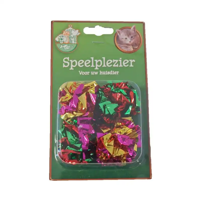 Veilige Betaling Boony Kattenspeelgoed Crinkle Bal 4 Stuks