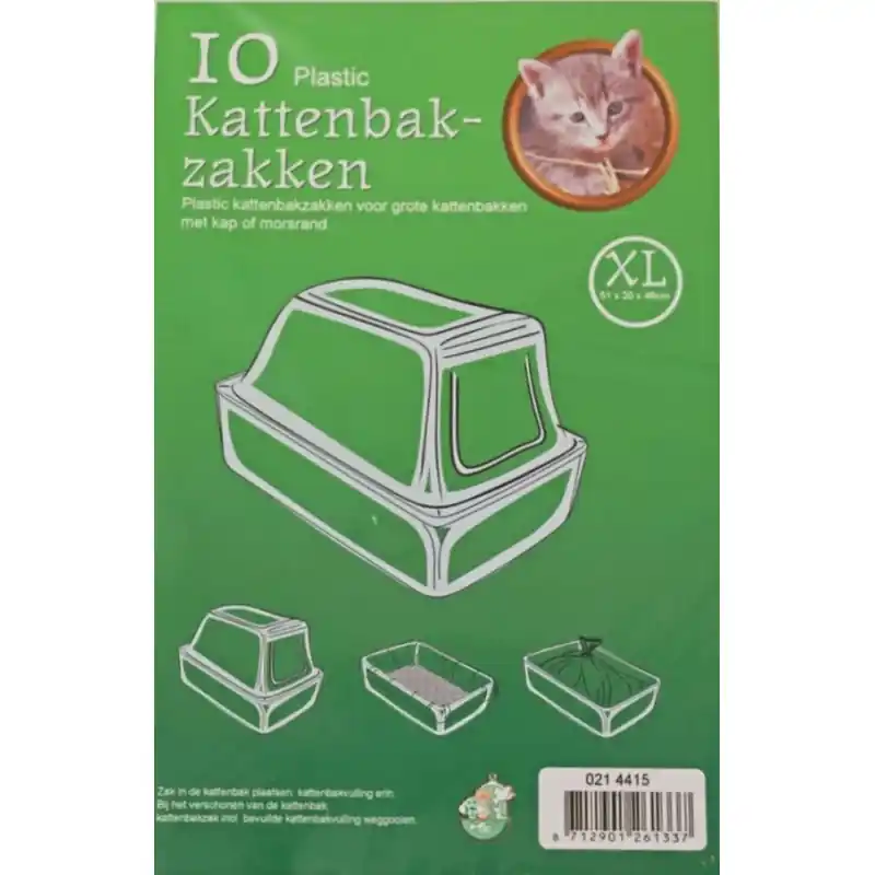 Beperkte Voorraad Boony Kattenbakzakken met Trekband XL