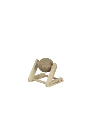 Quapas! Cat Scratching Brown Jute Ball S Gecertificeerd