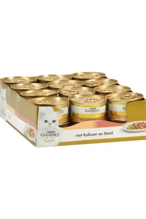 Gourmet Gold Hapjes Kalkoen/Eend 85 gr Rechtstreeks Van De Fabrikant