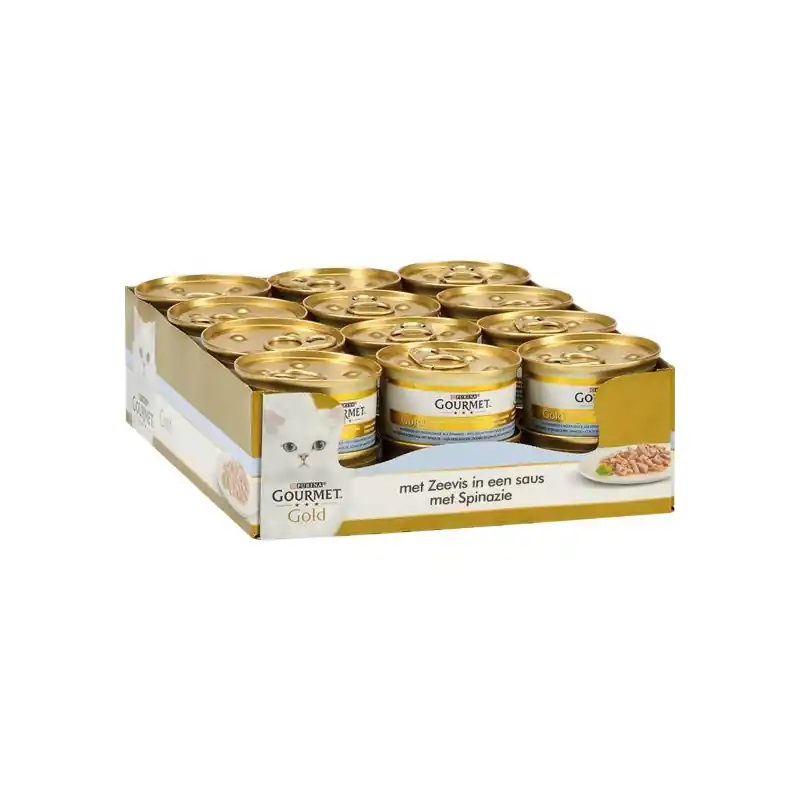 Gourmet Gold Luxe Mix Zeevis 85 gr Laatste Versie