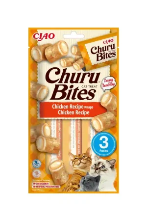 Inaba Churu Bites Kip 3x10gr Express Levering