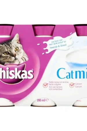 Whiskas Catmilk 3-Pack (3 x 200 ml) Hete Deal