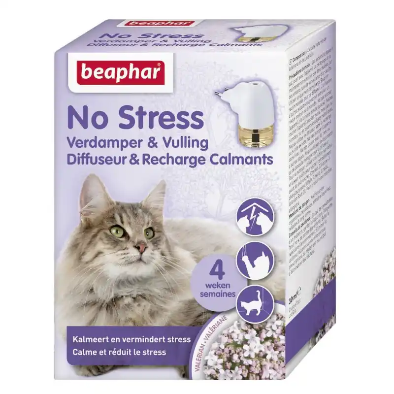 Voordeelprijs Beaphar No Stress Starterskit Verdamper & Vulling Kat