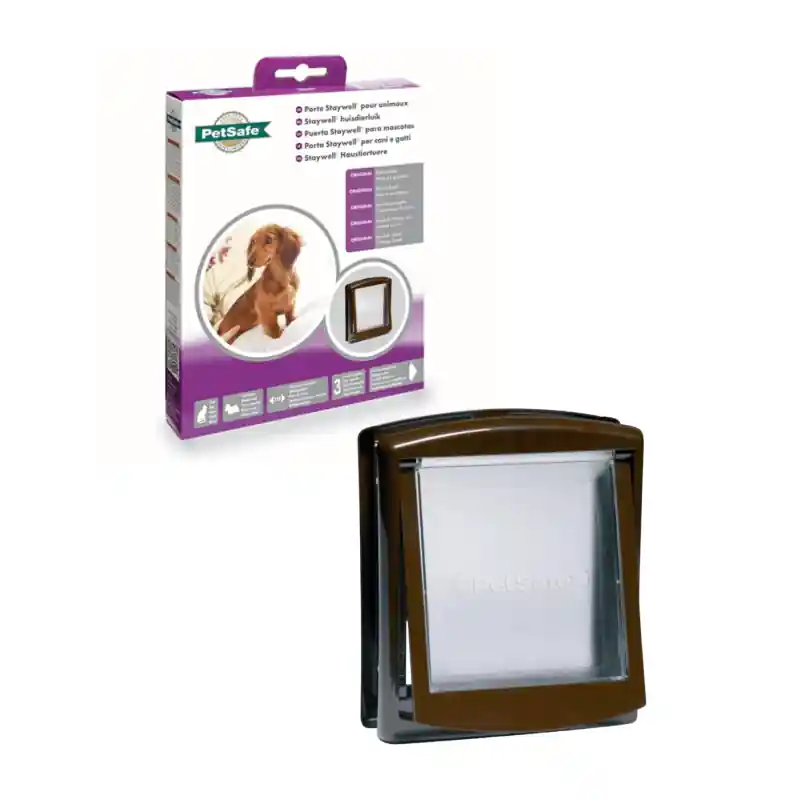 Petsafe Kattenluik 730 Original Small Bruin Seizoensaanbieding