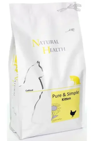 Natural Health Cat Chicken Kitten 2,5 kg Hoge Kwaliteit