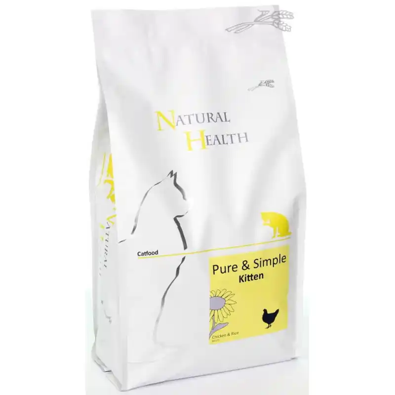 Natural Health Cat Chicken Kitten 2,5 kg Hoge Kwaliteit
