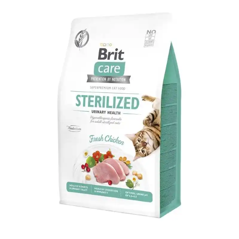 Brit Care Sterilized Urinary Health 2 kg Express Levering