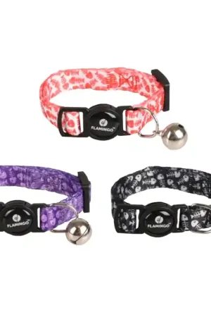 Betrouwbaar Flamingo Kittenhalsband Loulou 15-22 cm Kleur Assorti