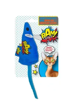 Weekendaanbieding BAM! Catnip Muis Blauw
