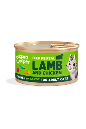 Edgard & Cooper Lam en Kip Stukjes in Saus 85 gram Dagaanbieding