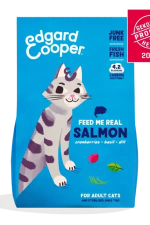 Koopje Edgard & Cooper Verse Zalm Kattenvoer 2 kg
