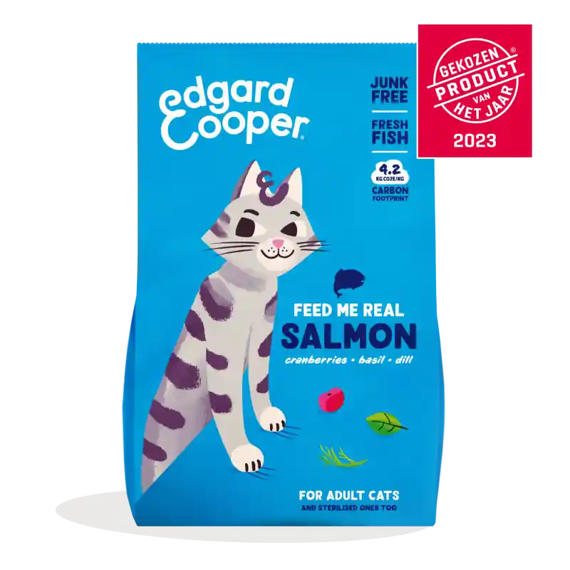 Koopje Edgard & Cooper Verse Zalm Kattenvoer 2 kg