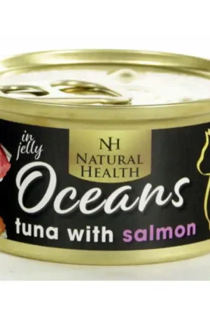 Finale Uitverkoop Natural Health Cat Oceans Tuna & Salmon 85gr