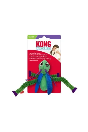 Merkproduct Kong Kattenspeelgoed Crackles Grasshopper