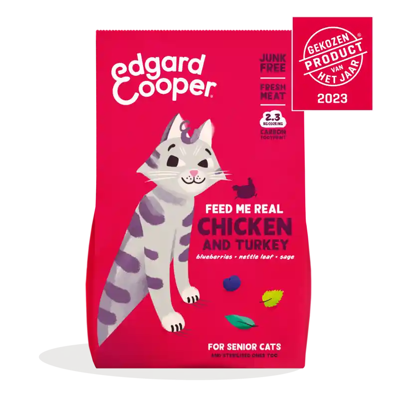 Edgard & Cooper Verse Kip en Kalkoen Senior 2 kg Merkproduct