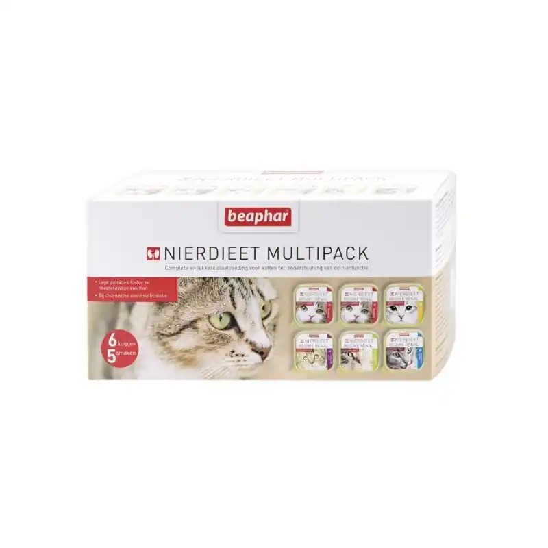 Voordeelprijs Beaphar Nierdieet Multipack 6 x 100 gram