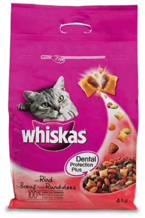 Whiskas Droog Adult Rund 3,8 kg Must-Have