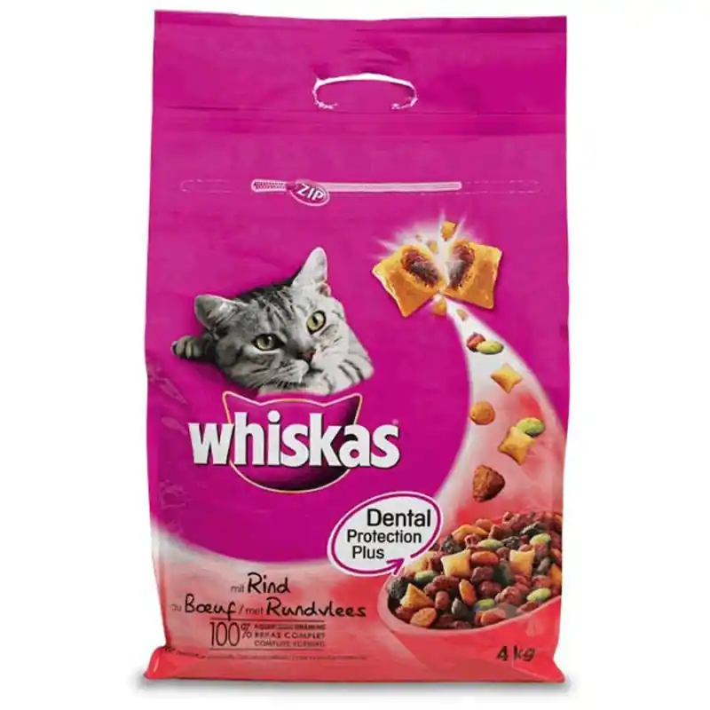 Whiskas Droog Adult Rund 3,8 kg Must-Have