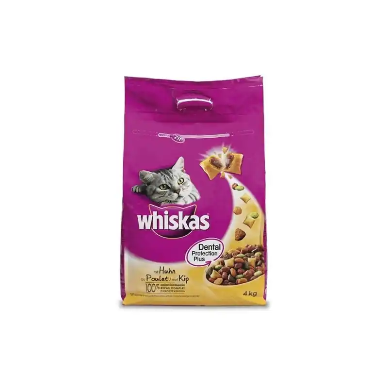 Whiskas Droog Adult Kip 3,8 kg Seizoensaanbieding
