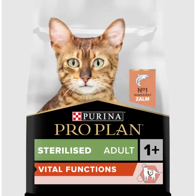 Pro Plan Sterilised Kat Zalm 10 kg Veilige Betaling