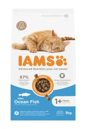 IAMS Volwassen Kattenvoer Zeevis - 3 kg Lage Prijs