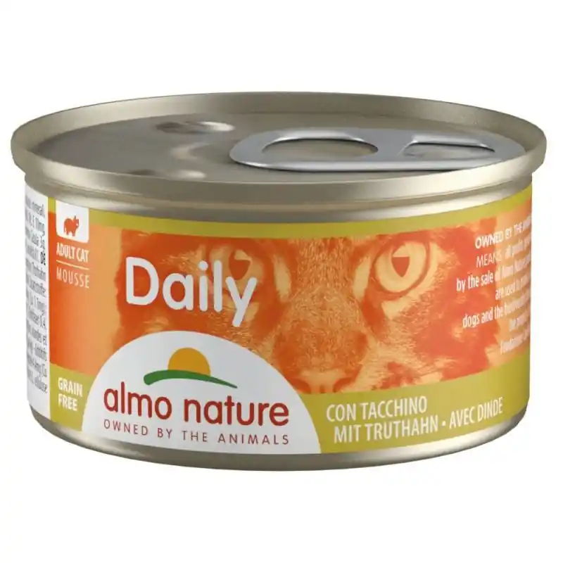 Beperkt Aanbod Almo Nature Daily Menu Kalkoen 85 gram