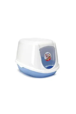 Betaalbaar Kittenbak Duchesse blauw wit 44 x 35 x 32 cm
