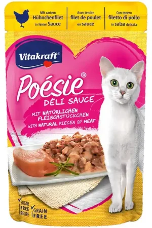 Vitakraft Kat Poesie Delisauce Kip 85 gram Nu Kopen