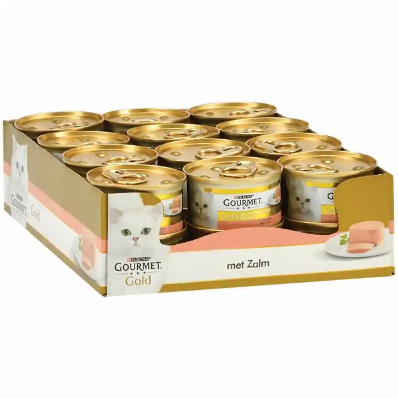 Gourmet Gold Mousse Zalm 85 gram Goedkoop