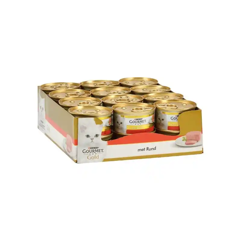 Goedkoop Gourmet Gold Mousse Rund 85 gram