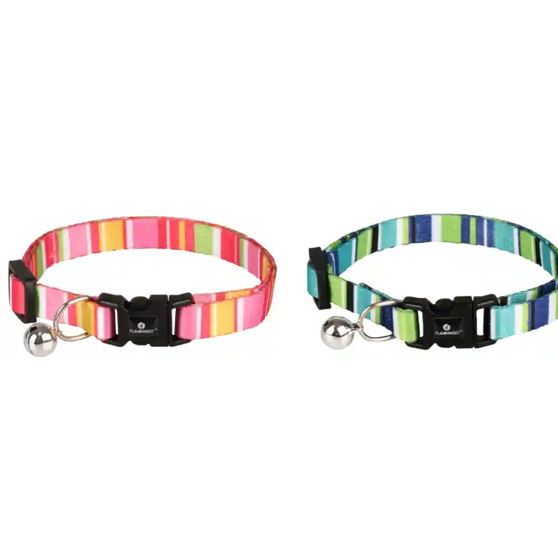 Bestseller Flamingo Kattenhalsbandje Amira 20-35 cm Kleur Assorti