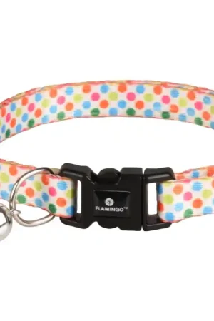 Gecertificeerd Flamingo Kattenhalsbandje Arya 20-35 cm