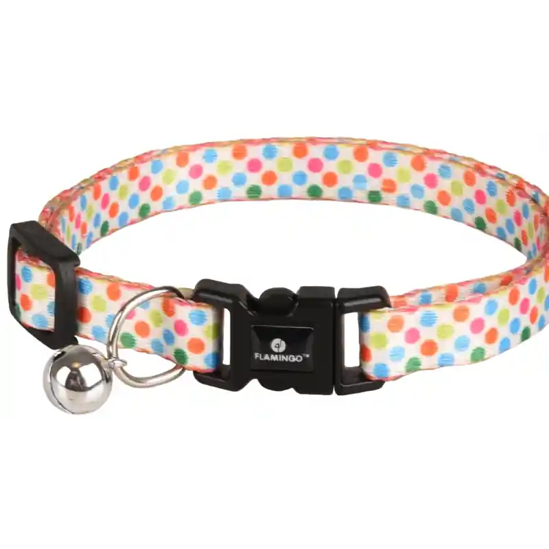 Gecertificeerd Flamingo Kattenhalsbandje Arya 20-35 cm