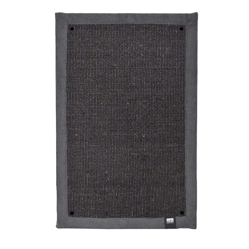 Fabrieksprijs EBI Krabmat Krappa Rechthoekig Zwart 58x38x1,5 cm