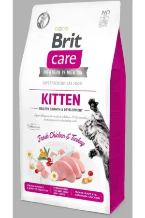 Uitverkoop Brit Care Kitten Healthy Growth & Development 7 kg