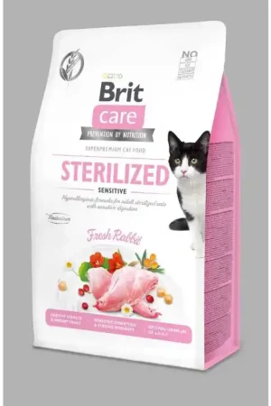 Brit Care Sterilized Sensitive 400 Gram Flitsaanbieding