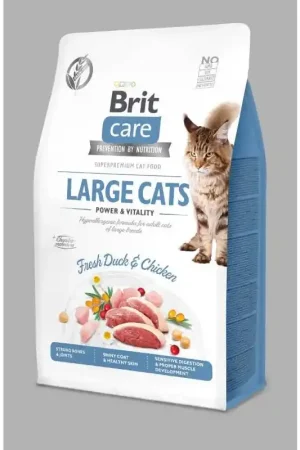 Brit Care Large Cats Power & Vitality 400 Gram Lage Kosten