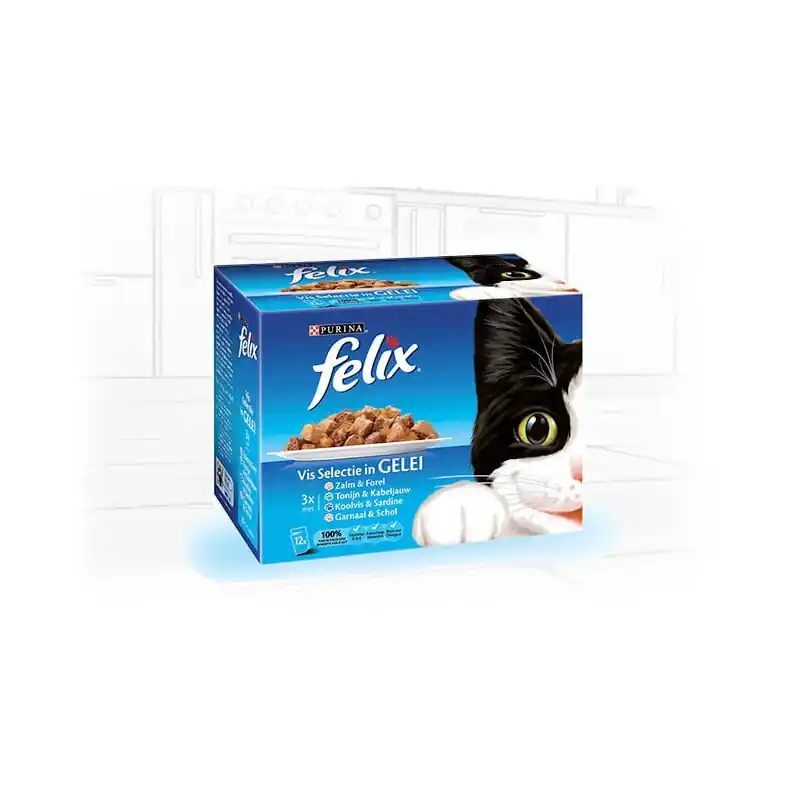 Felix Pouch Seaside 12 x 85 gram Snelle Levering