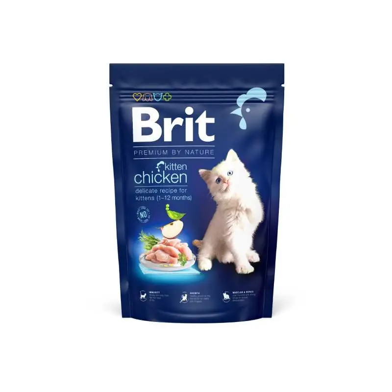 Op = Op Brit Premium by Nature Cat Kitten Chicken 1,5 kg