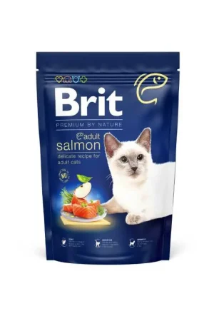 Dagaanbieding Brit Premium by Nature Cat Adult Salmon 1,5 kg