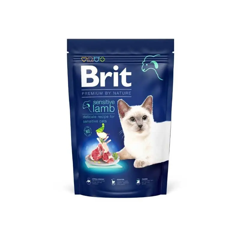 Brit Premium by Nature Cat Sensitive Lamb 1,5 kg Gereduceerde Prijs