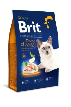 Brit Premium by Nature Cat Indoor Chicken 8 kg Weekendaanbieding