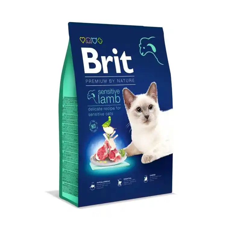 Brit Premium by Nature Cat Sensitive Lamb 8 kg Rechtstreeks Van De Fabrikant